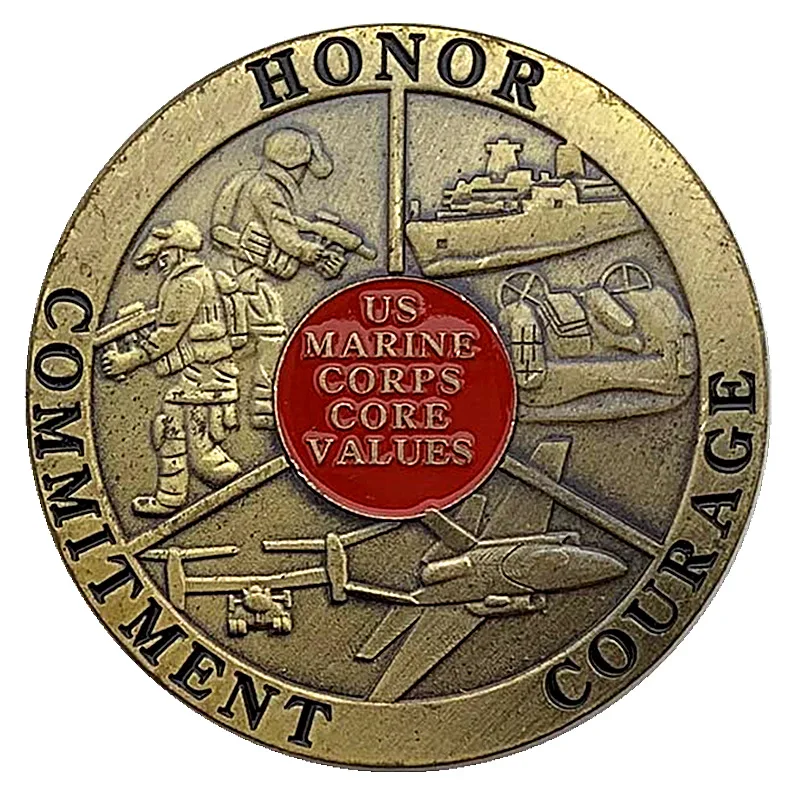 3pcs Honor Army Sniper Fighter Red Coin Collection  Commemorative Coin Challenge Coin best gift medal