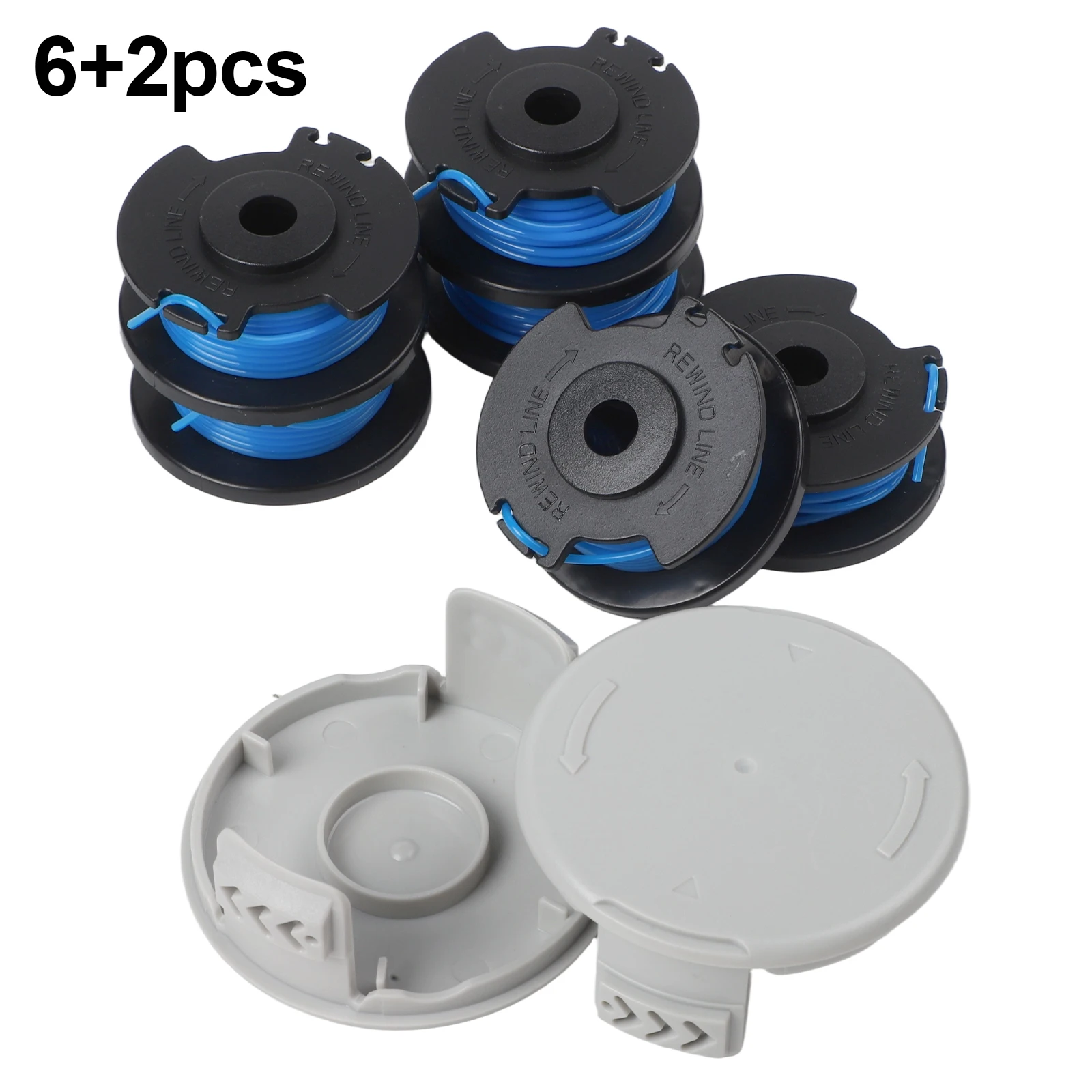 

AC14RL3A Набор катушек и крышек триммера, 11-футовая леска, катушки 6/8/10 + 2 крышки, предназначенные для оптимальной производительности обрезки