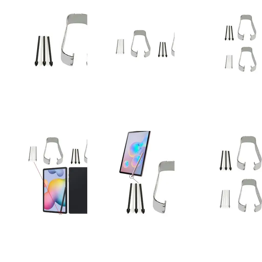 for Touch Replacement Tips Nibs with Metal Clip for Galaxy Tab Lite