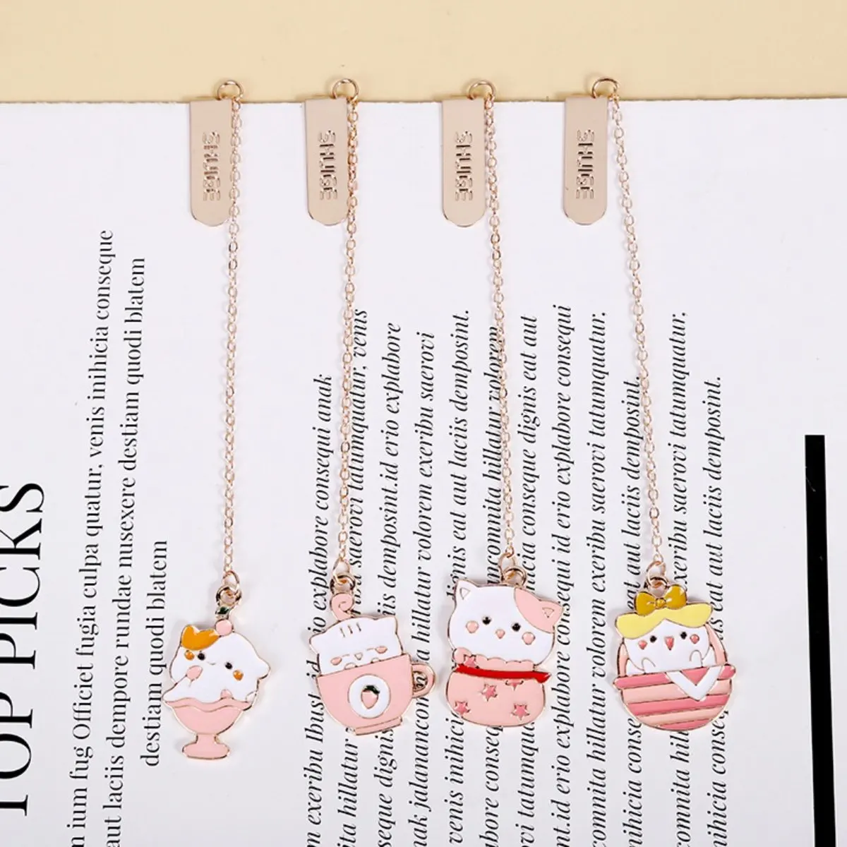 Cat Bookmark Student Stationery Gift Prizes