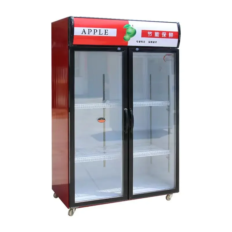 Supermarket Beer And Beverage Display Cabinet