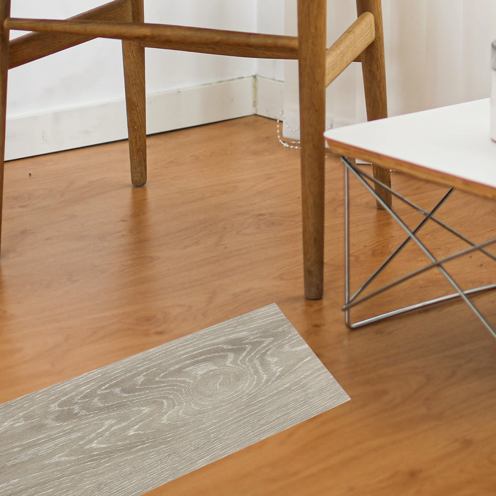 

8 Pcs Self-adhesive Floor Stickers Glue Decal Bedroom Peel and Flooring Decor Household Direction