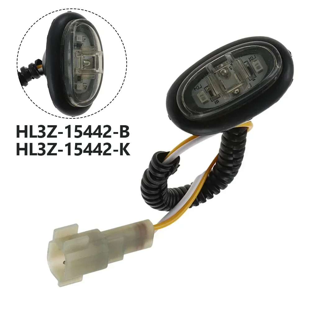 Front Daytime Running Side Marker Lamp HL3Z-15442-B HL3Z-15442-K For Ford F150 Raptor 2017-2022 Wheel Eyebrow Lights With Wiring