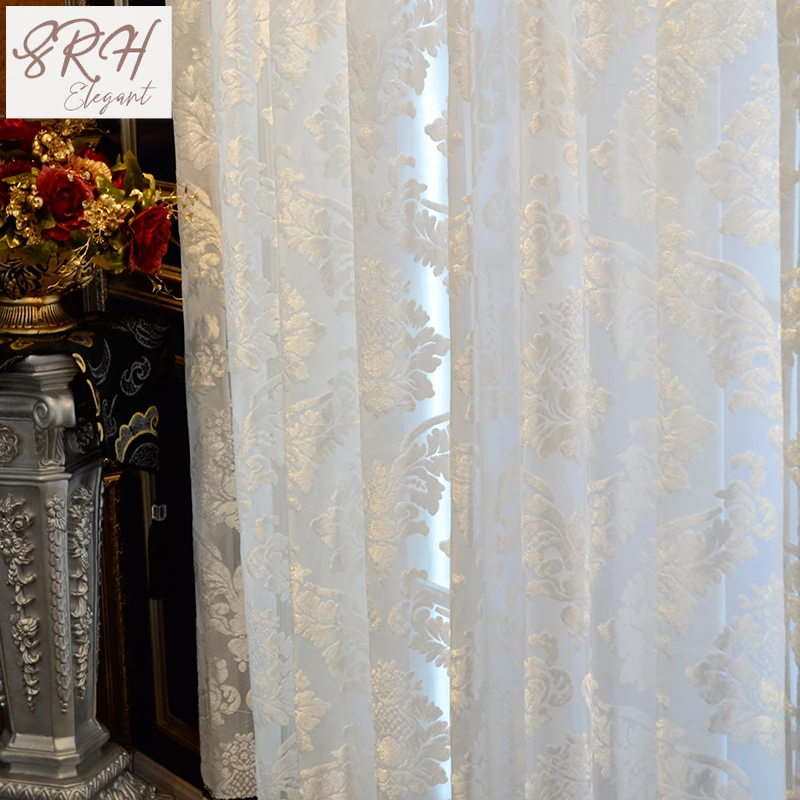 

Размер на заказ! Роскошные романтические французские бархатные шторы в европейском стиле с вышивкой для гостиной, столовой, спальни, декор окна
