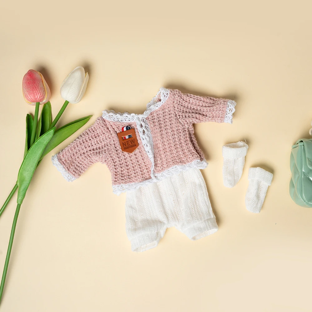 Puppenkleidung für 12 Zoll (30 cm) Reborn-Babypuppen, Kleid, Overall, Puppenkleidung, amerikanische Puppenzubehörteile für Puppen-DIY-Spielzeug, Geschenk für Mädchen – Detail 19