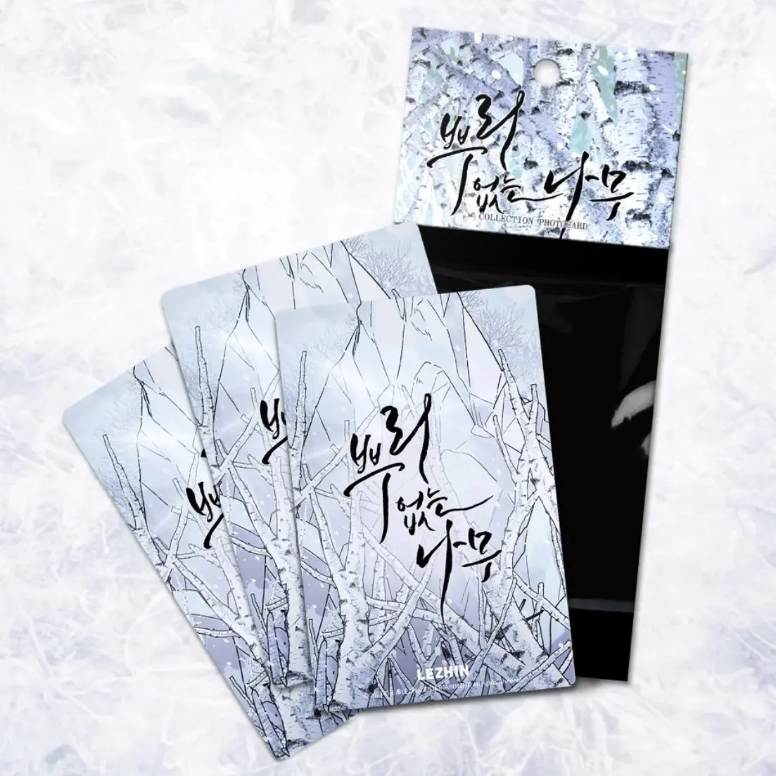 [Official Original]Lezhin Collection Photocard Korean Manga Love In The Cloud Ghost Nocturne Rootless Tree Liveta Topsy-Turvy