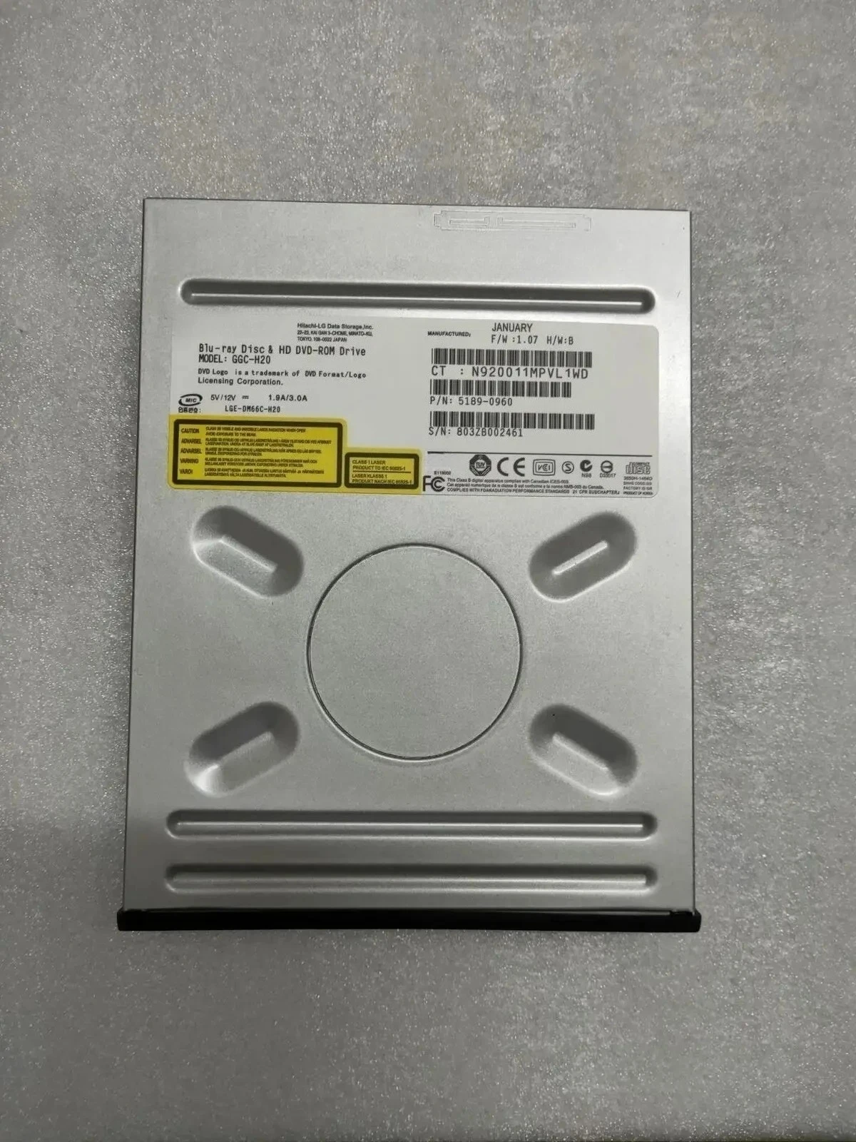 

8-Speed BD optical drive, built-in serial port, interface BD burning