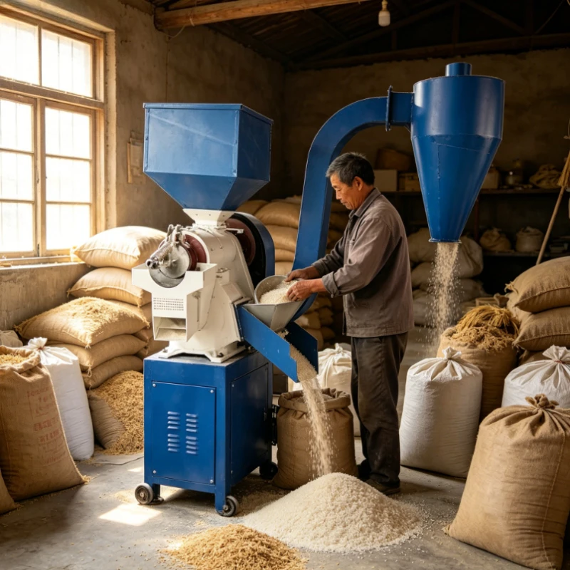 Customized 1000kg High Output Thresher & Dehusking Machine Multifunctional for Buckwheat Wheat and Parchment Coffee Bean Peeling