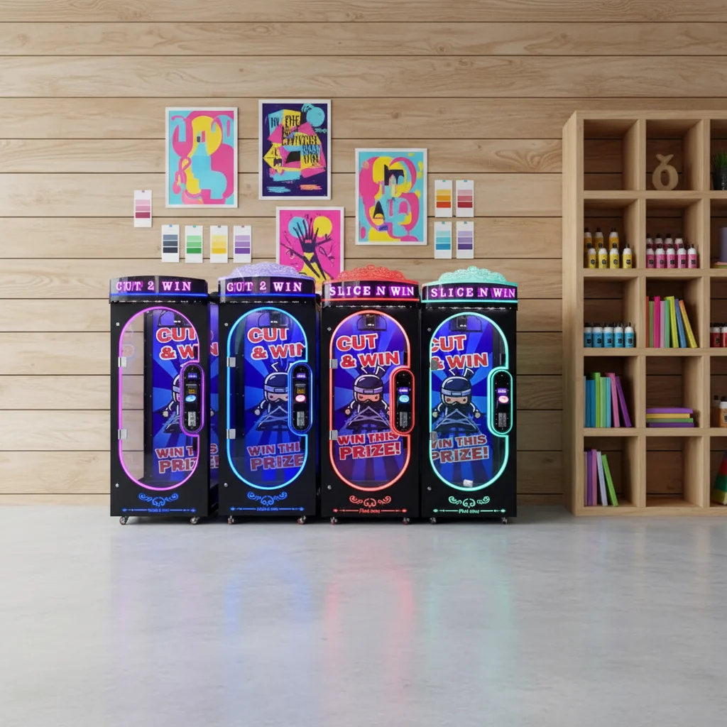 Factory Pink Date Cut Prize Machine Coin Operated Large Toy Gift Vending Arcade Game Machine Prize Claw Crane