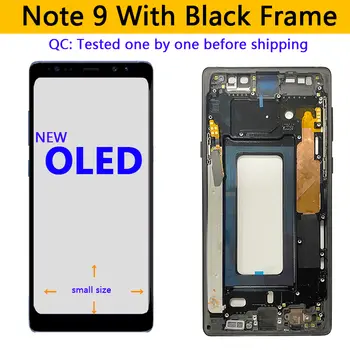 OLED pro Samsung Galaxy Note 9 LCD displej s dotykovou obrazovkou, digitalizátor Note9 N960F N9600 N960U s rámečkem, náhradní díl displeje 12 nejlepší prodej displej sm n9600 - №1
