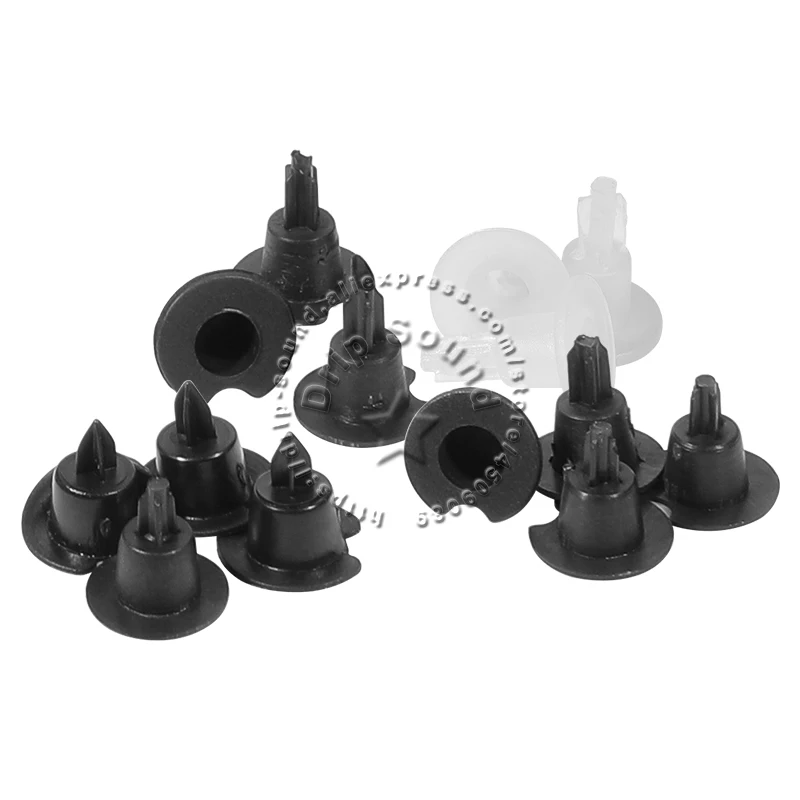 4 قطع من مكبر الصوت البلاستيكي يدعم مكبر الصوت وحماية التعبئة والتغليف ومكبر الصوت والجسيمات الثابتة