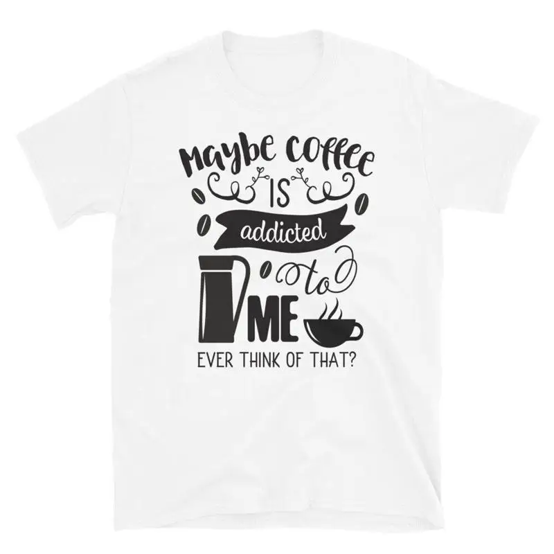 Футболка Family Love Maybe Coffee is Addicted to Me