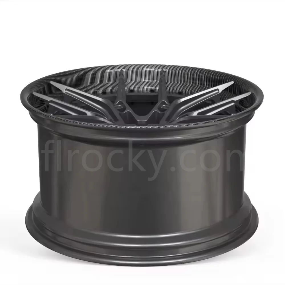 Flrocky Concave Wheel Carbon Fiber Hub 5x120 5x114.3 5x130 Wheel 18 19 20 21 22 24 Inch Carbon Fiber Wheel
