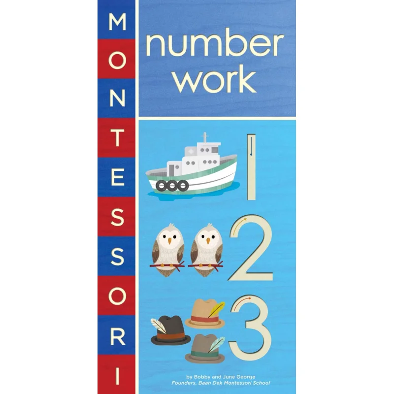 Montessori Number Work Bobby George Harry N Abrams 9781419704123 Book