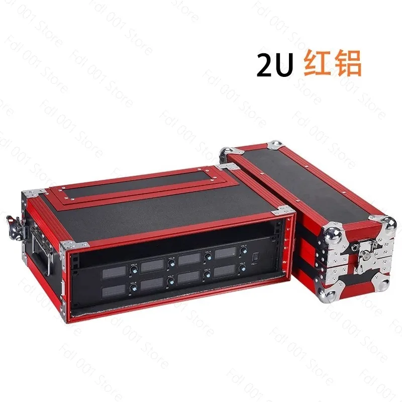 Large Screen Transmission Card and Video Processor, Aviation Case Suitcase, Digital Power Amplifier Case, 2U
