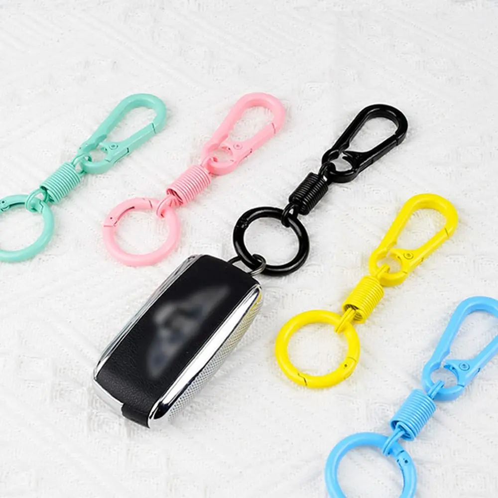 

Gourd Buckle Car Spring Key Buckle Keys Organizer Key Ring Colorful Key Chain Key Holder Pendant Carabiner Key Chain