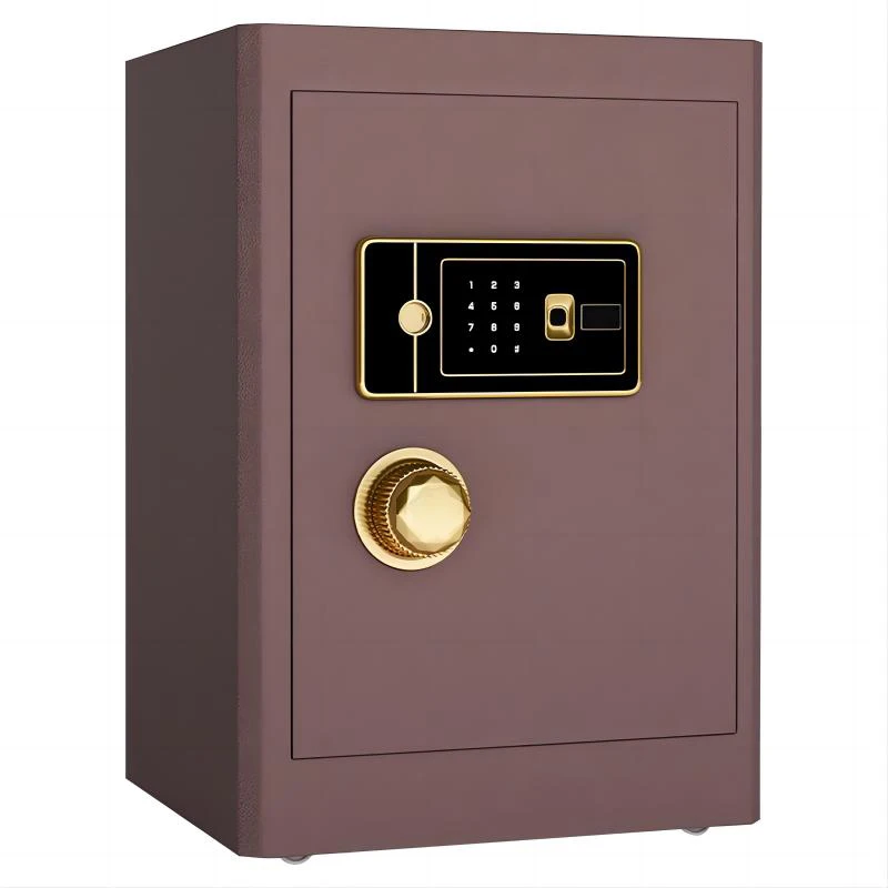 Steel security biometric digital currency safe for home and hotel combination electronic safe