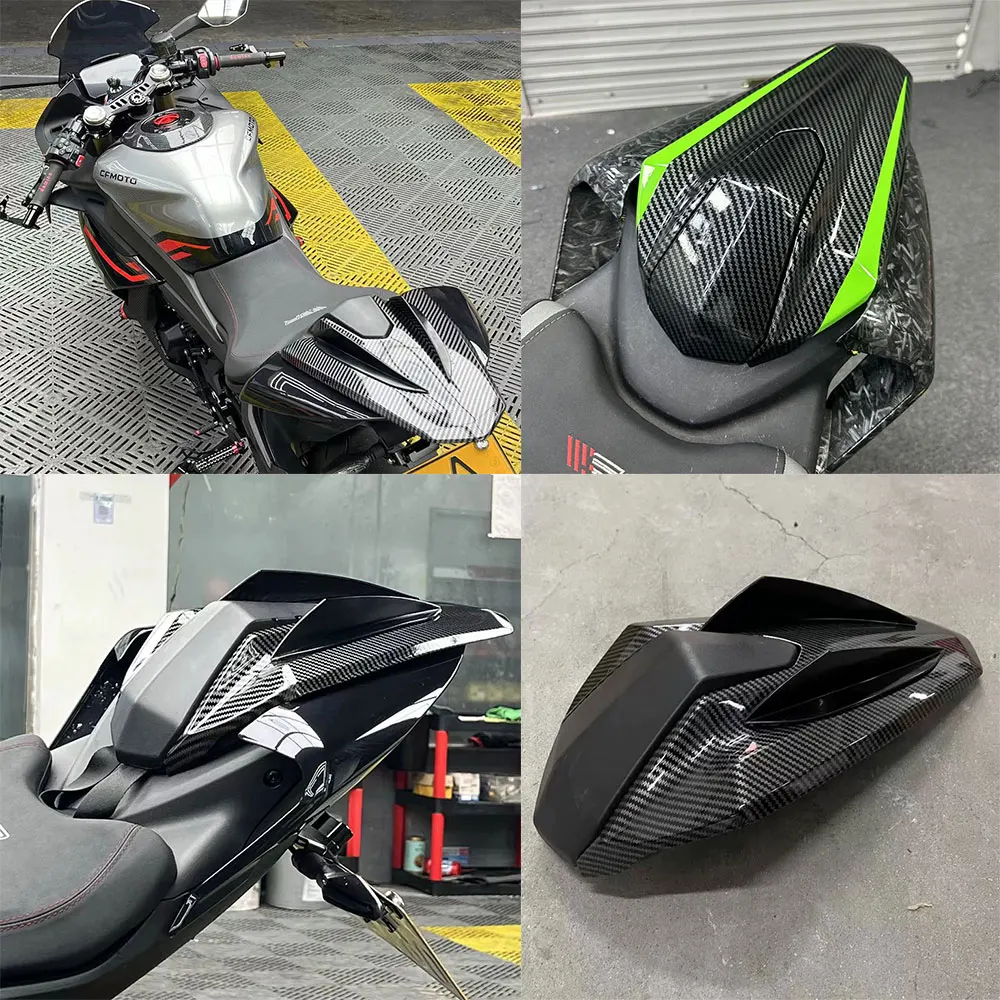 For CFMOTO 450SR 450 SR 2022 23 2024 450SS Motorcycle Accessories Pillion Rear Fairing Seat Cowl Cover Hump Fairing Carbon Fiber