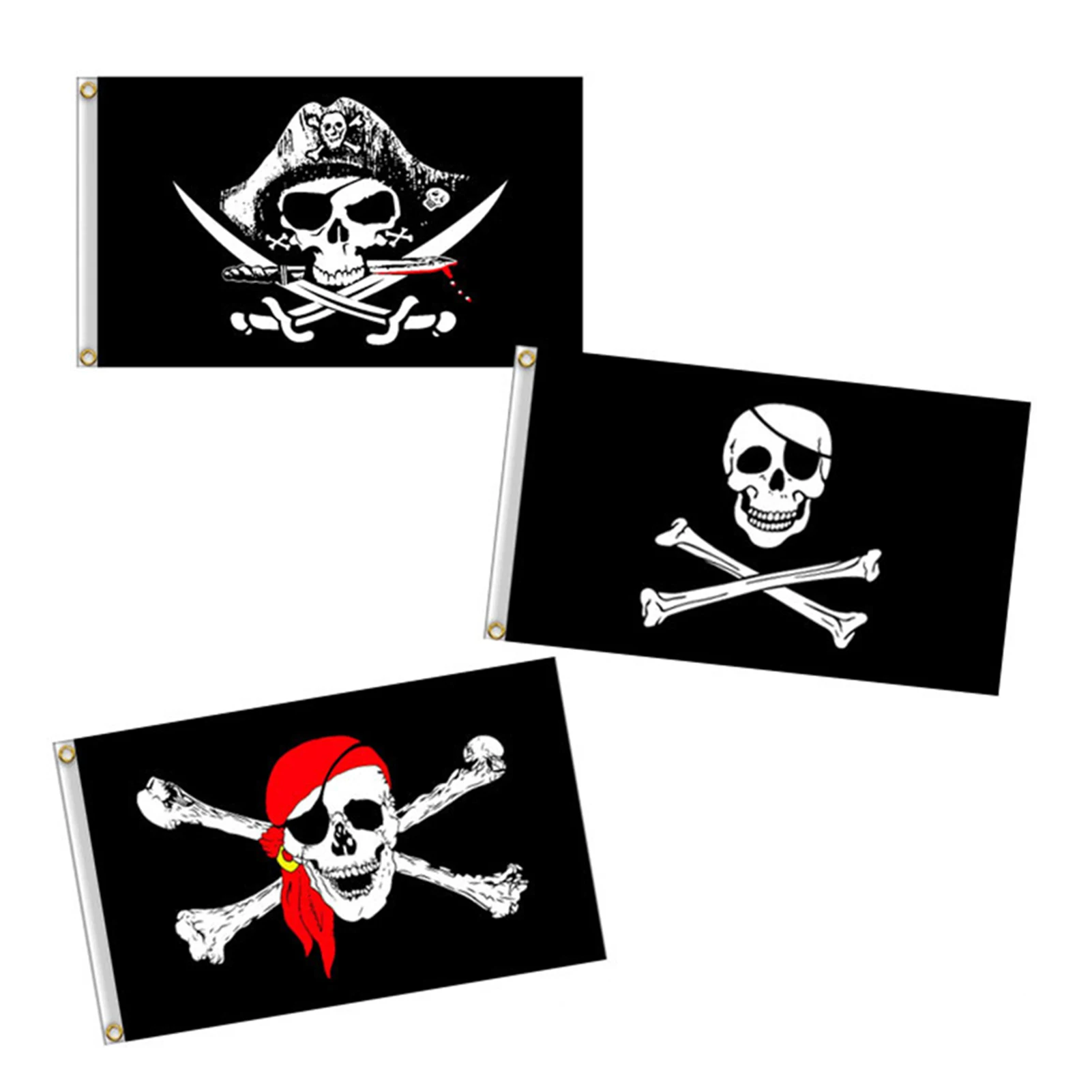 Pirate Skull And Crossbones Flag For Party Decoration And And Pirate Parties