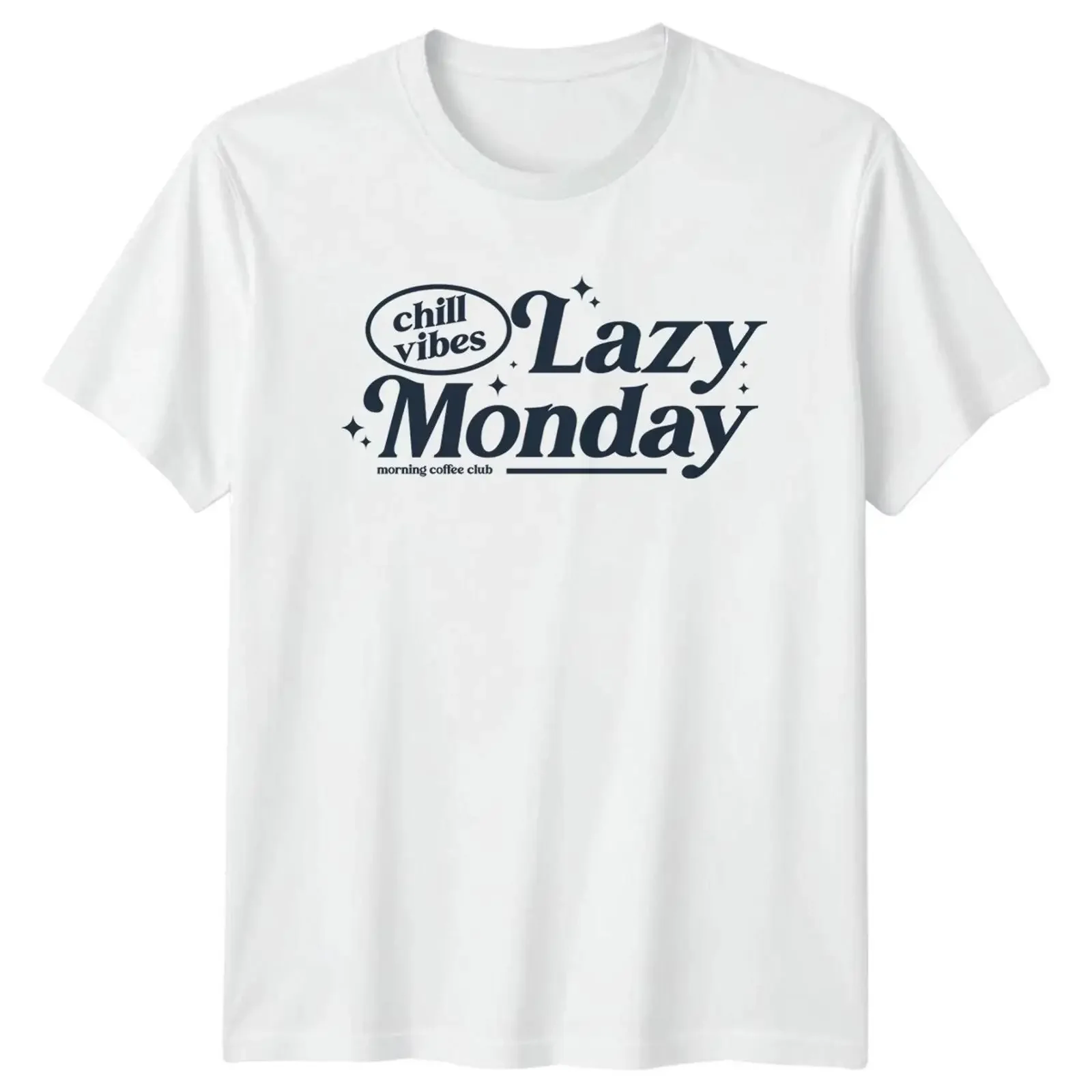 Chill Vibes Lazy Monday Morning T Shirt Kaffee Lifestyle Geburtstag Geschenk für Ihn vintage Washed Soft Breathable graphic