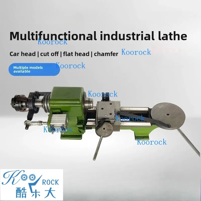 

Small Desktop Precise Bench Instrument Lathe CO6 Series with Tailstock for Turning OD/ID, Flat End, Cut-Off & Drilling Metal