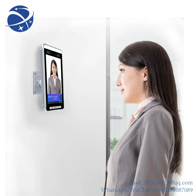 

8 inch face recognition access control smart ai automatically