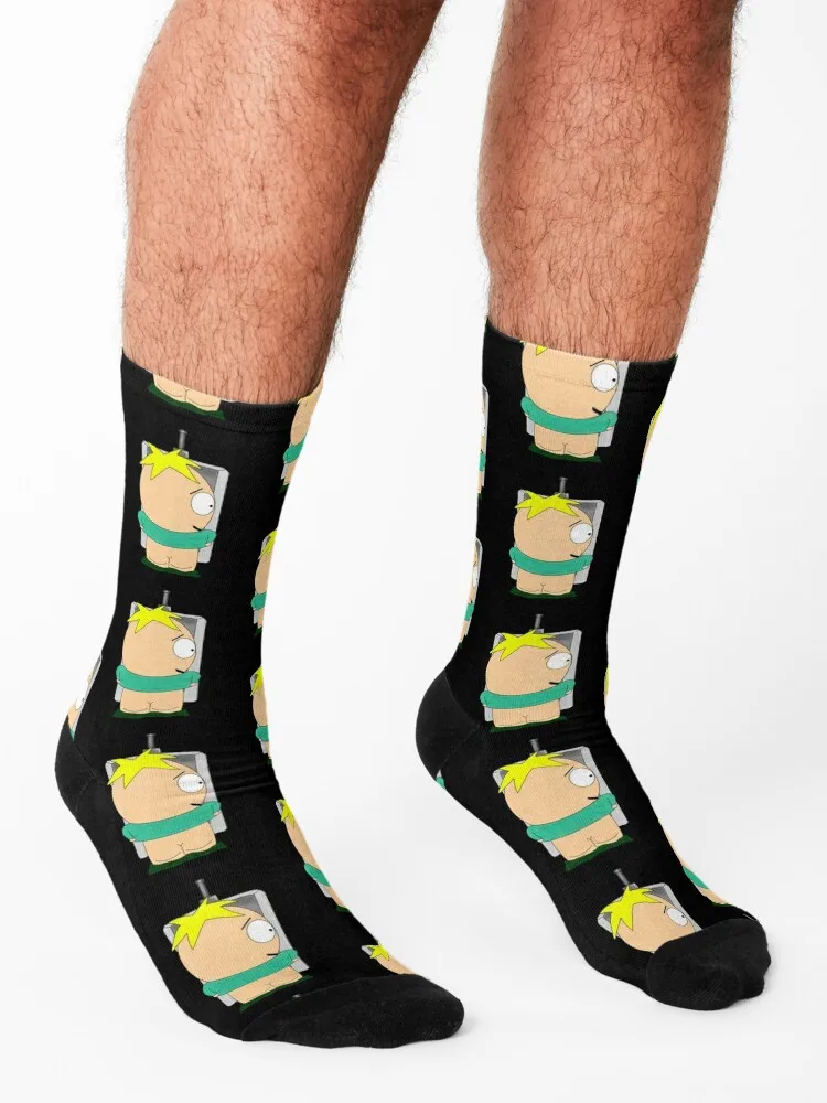 Butters from South Park Socks custom short Argentina japanese fashion Ladies Socks Men's