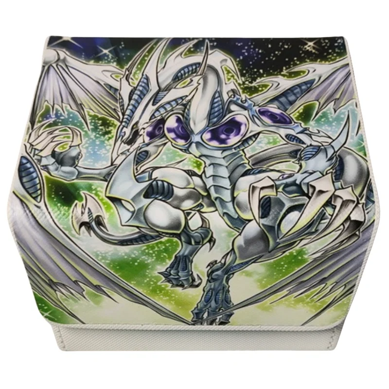 Card Case Yu Gi Oh! Stardust Dragon Tcg Diy High Quality Leather Action Toy Figure Anime Game Collection Storage Box Gift Friend