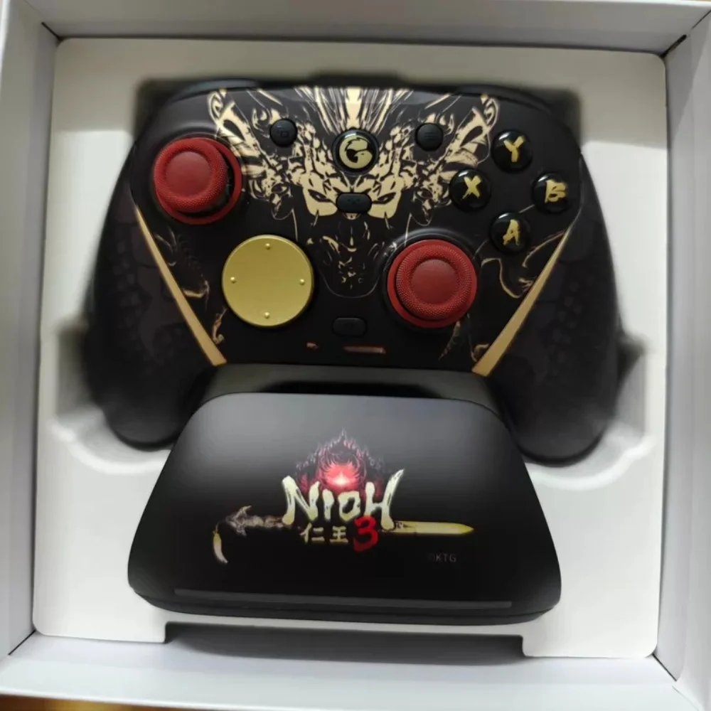 

Игровой контроллер G7pro 8K для Nioh 3, Bluetooth, сенсорное управление движением, 8000 Гц, для киберспорта, задержка 0.5 мс, версия для ПК