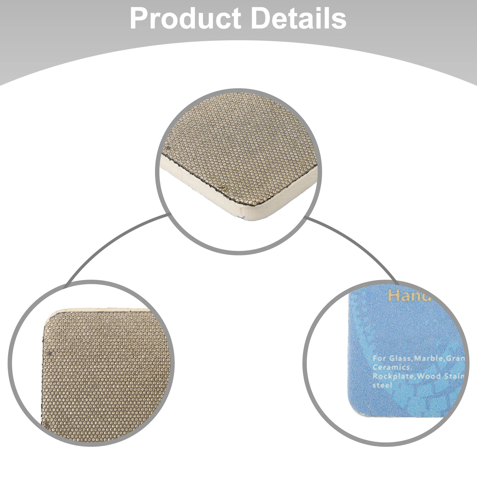 Effective Grinding Marble Sanding Disc Glass Polishing Pads High-quality Emery Manual Grinding Multi Grit Options