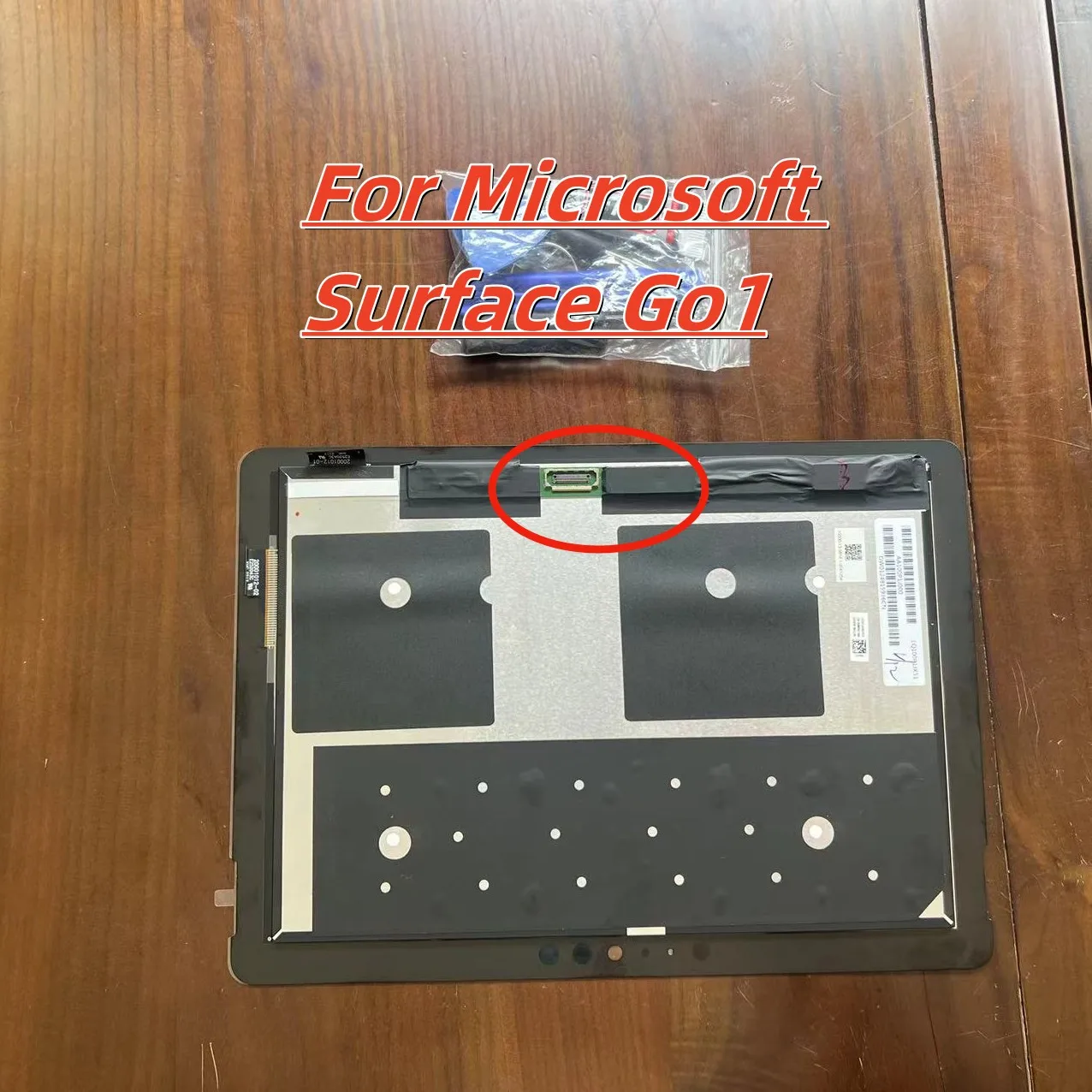 Imagem -03 - Montagem do Digitador da Tela Sensível ao Toque Microsoft Surface Go1 Original go go 1824 1825 go 1901 Aaa Plus