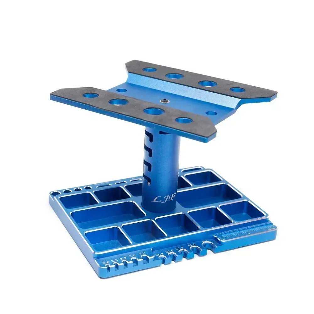 Metalen Reparatie Station Werk Stand Montage Platform voor 1/10 1/8 1/12 RC Auto TRX-4 Axiale SCX10 II RC Crawler Tamiya HSP