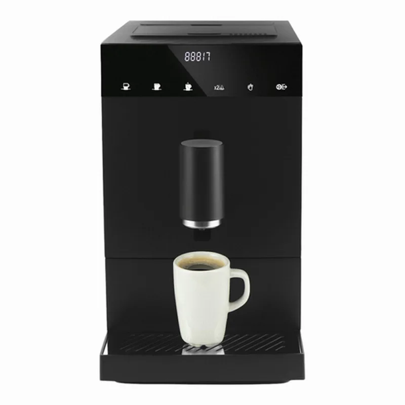 Foreign Trade European Standard American Standard Italian-Style Freshly Ground Touch Screen Coffee Machine