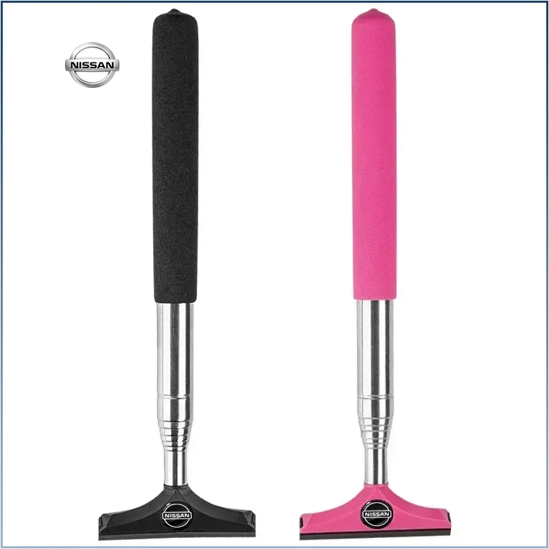Car Handle Telescopic Window Cleaning Brush for Nissan Nismo Gtr Tiida Sylphy Teana X Trail T30 T32 Almera Qashqai J10 Hub Caps