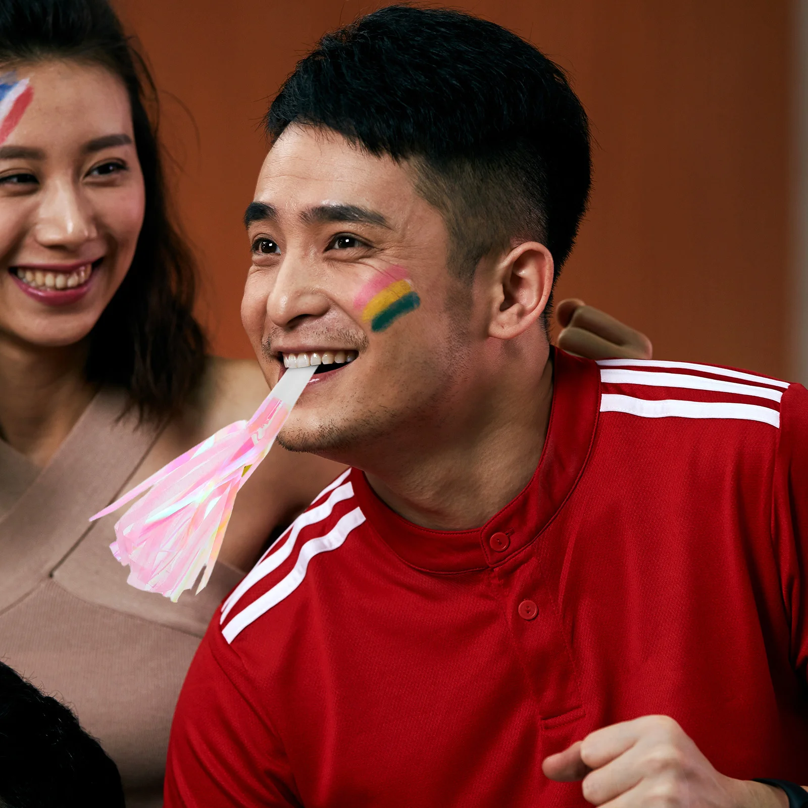 24 Stück Party-Blowout-Hörner, bunte Pfeifen mit Fransen, Geburtstagsgebläse, Krachmacher, Dekorationen, Geburtstagsgebläse, Party-Blowouts