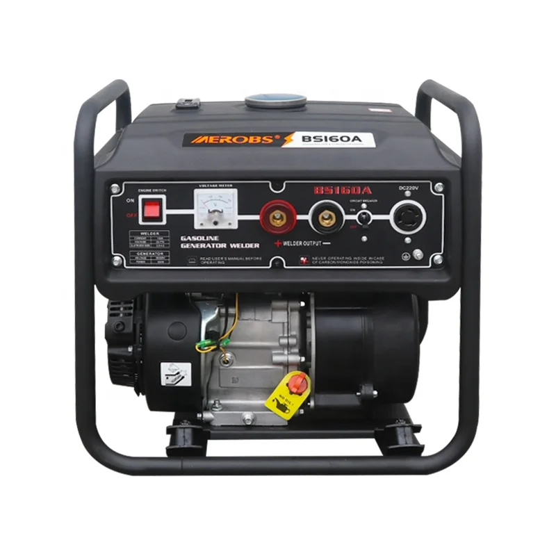 AEROBS BS160A 800w Portable Gasoline Welding Generators DC 22-27V welding generator