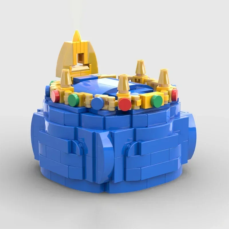 396pcs MOC Terrarias Game BOSS Building Blocks King Slime Assembled Toys Creative Children's Holiday Gifts