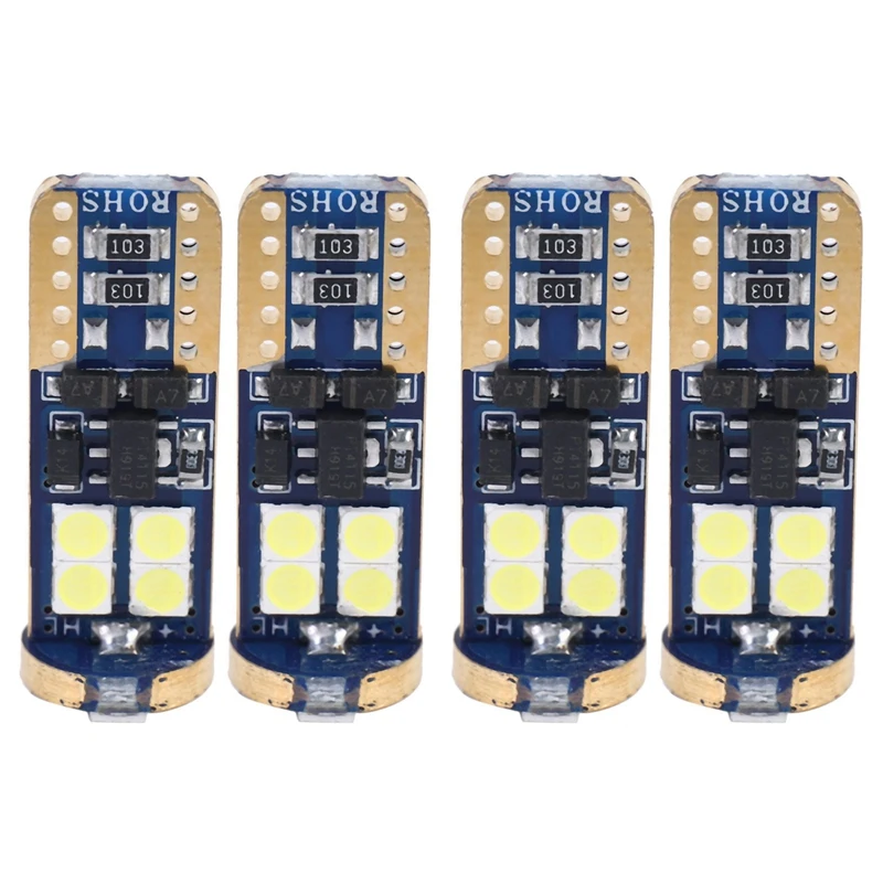 T10 168 LED Car Bulb 40Pcs 194 W5W 12-SMD 3030 Chipset LED Bulbs Canbus for Car Interior Dome Map Door Courtesy License