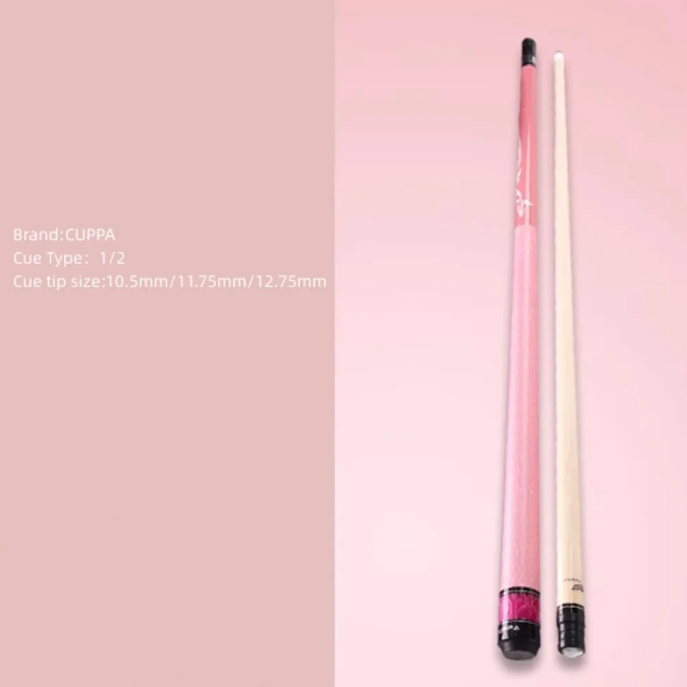 

CUPPA 58" Lady Girl 1/2 Billiard Pool Cue Stick 11.75mm/12.75mm Pink Color Set