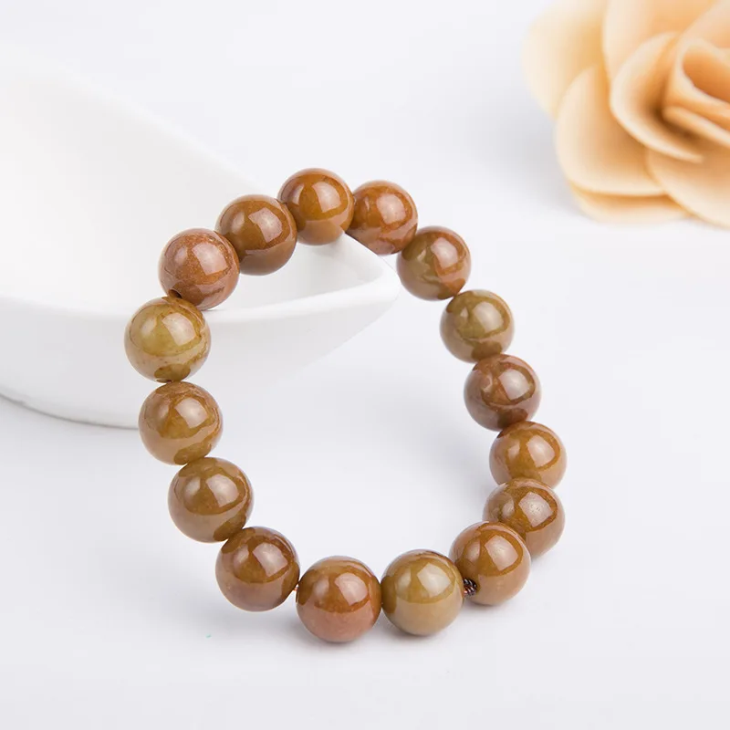 Natural Jadeite Glutinous Seed Transfer Bracelet Jade Bracelet Fashionable and Versatile