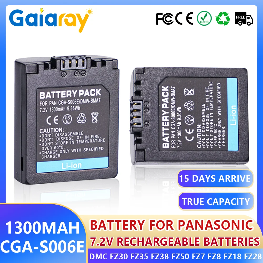 1-3PCS 1300Mah Cgr …