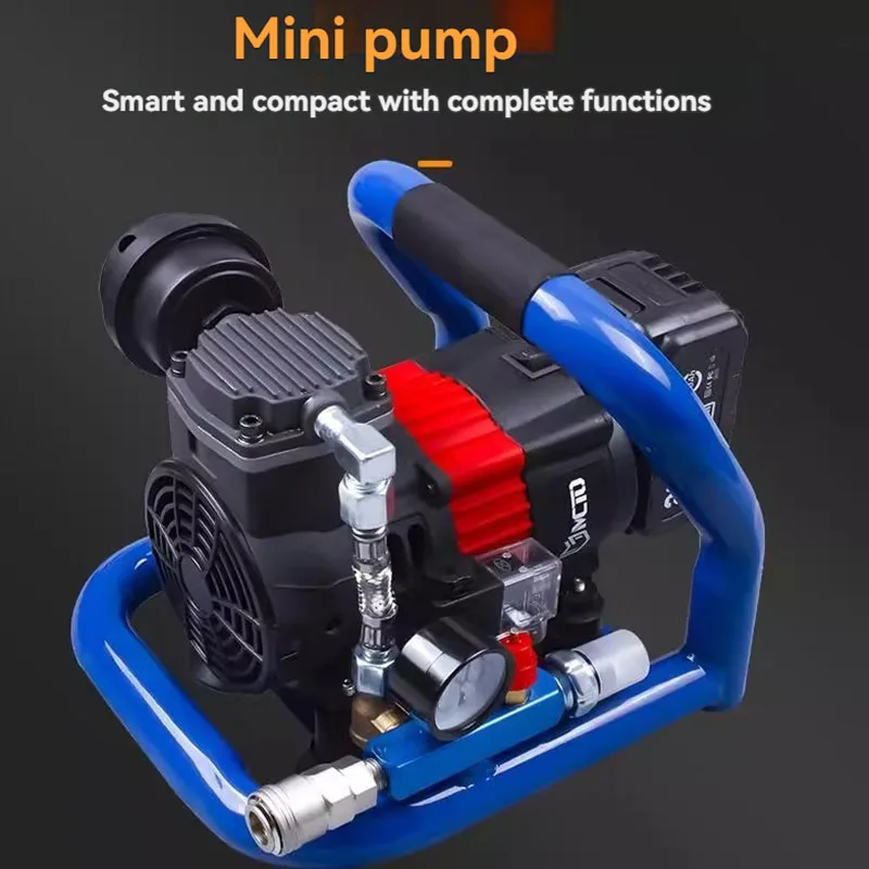 

Mini Inflation Pump Charging Air Compressor High Pressure Portable Air Pump for Woodworking And Painting