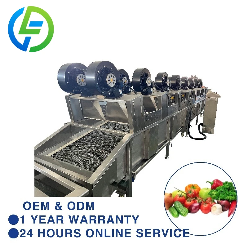Customized Vegetable Cleaning Line Washing Machine Fruit Washing and Sorting Machine