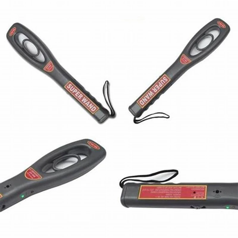 Metal Detector portatile GP-008AB Rilevatore di chiodi per legno alimentato a batteria alcalina per la screening del telefono cellulare della sala esame scolastico