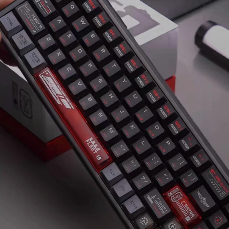 ATK RS6 울트라 마그네틱 싱글 모델 유선 키보드 공동 결제 인체공학적 저지연 RGB 기계식 e스포츠 게이밍 키보드