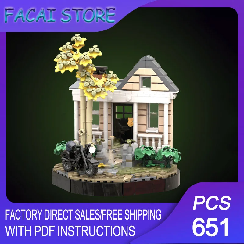 

Moc Building Bricks Modular Regression Stereoscopic Model Model Technology Blocks Christmas DIY Toy Construction Gifts