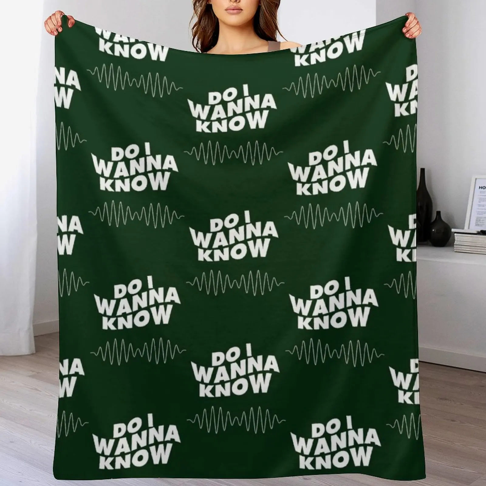 Artic monkeys - ¿Quiero saber? ¡Sí! Quiero saber que la manta ligera y suave para cama de la marca Throw Blanket All Season es ideal para todas las estaciones.
