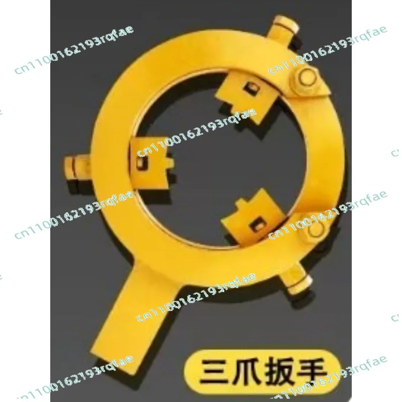 Hydraulic Three-Claw Oil Cylinder Piston Nut Wrench  Excavator Oil Seal Cylinder Wrench Disassembly And Install