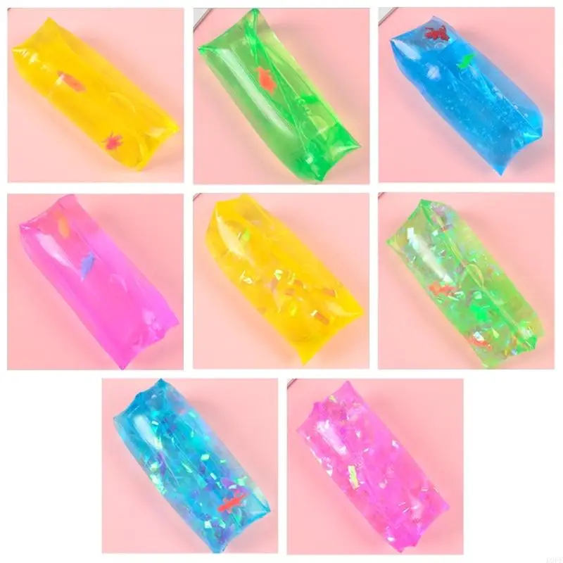 K9FF Water Wiggler Toy Water Snake Tube Fidgets Toy Stress Relief Toy Adult New Year Birthday Decompression Toy