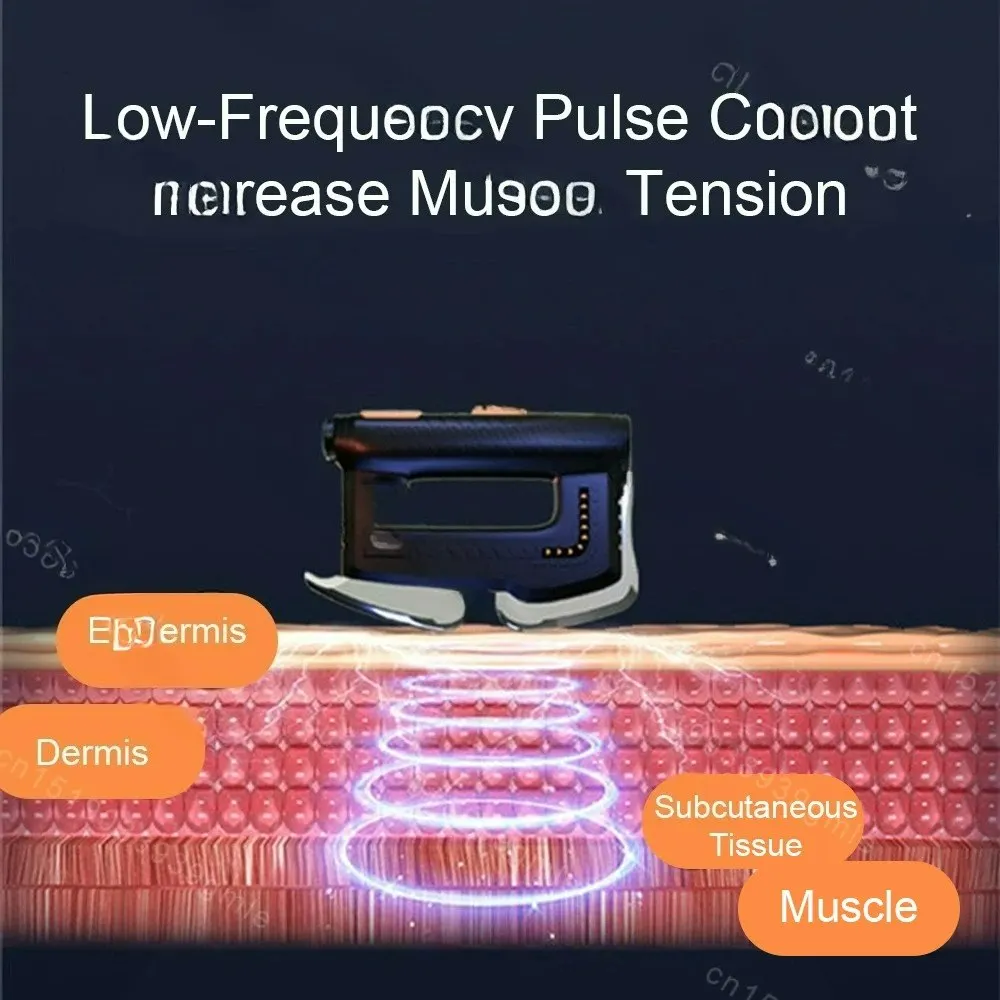 Customizable Electric Heating Guasha Scraping Fascia Massage Board Microcurrent Back Hot Compress Massager Gun Body view 4